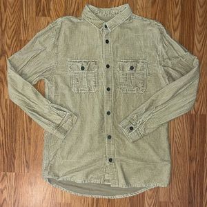 Quicksilver Tan Corduroy Shirt